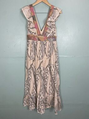 farm rio riviera eyelet maxi dress Farm Rio White Floral Richelieu Eyelet Maxi Dress - White